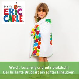 Kinder Decke Raupe Nimmersatt, 75 x 90