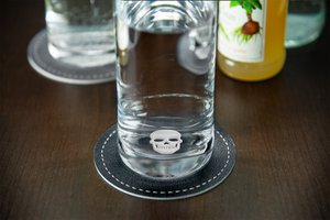 Longdrinkglazen set van 2 "Skull"