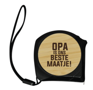 Rolmeters "Opa is ons beste maatje"