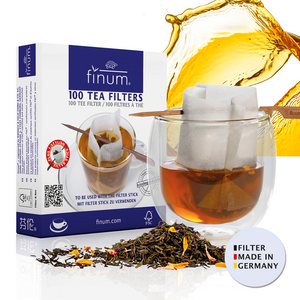 TEA FILTERS + STICK, Tea Filters + 1 Stick