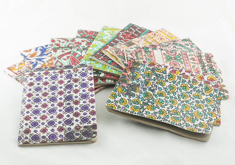 PROTEA NOTEBOOK IN PRINTED NEWSPAPERS AND RECYCLED PAPERS