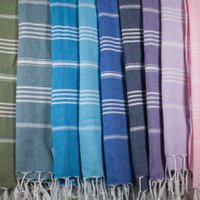 Hamamtuch Set 40 "Classic Towels" | für Sauna, Spa, Hamam und Badport & auf Reisen | farbenfroh, klassisch, zeitlos
