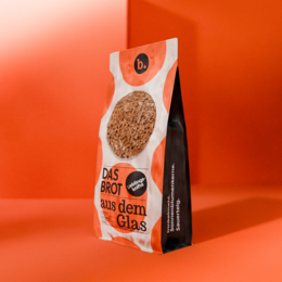 Bread mix in a jar, 1,000 g. Whole grain bread mix with natural ingredients.
