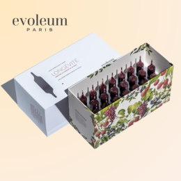 LONGÉVITÉ Drinkable Cosmetic is a supplement product packaged in a sleek, black bottle with the brand name prominently displayed. The product appears to be a liquid or gel-based formula intended for consumption as a cosmetic or beauty supplement.