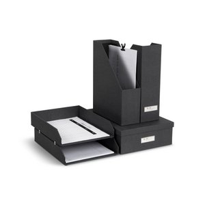HOLGER nested document organizing, set of 5 - Black C68