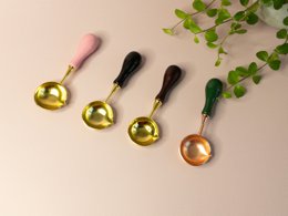 Wax Seal Starter Set - Cuchara y sello - Bestseller, Vintage, Sello de sobre, Papelería, Pasatiempos