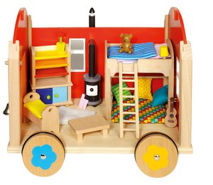 Puppenbauwagen
