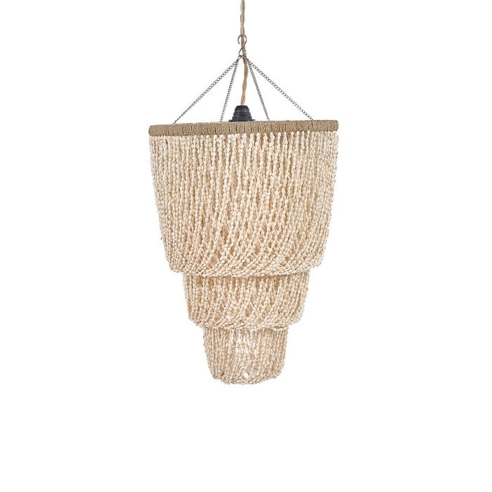 De Lagoon Shell-kroonluchter - Naturel - M