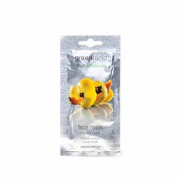 10 ml papaya-lemon face mask in a yellow fish-shaped container
