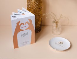 kærlighedshistorie notesbog