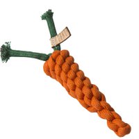 Carrot rope toy