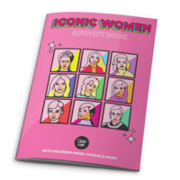 Iconic Women Coloring Activity Book