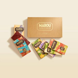 Chocolate Flavors of Vietnam Bars 80g Gift Box VIETNAM – 6 pieces