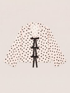 Noctis Polka Dot Pyjama Shirt