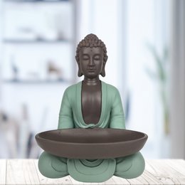 Bodhi statue med fad