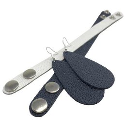 Lederohrringe 'Flair', Jazzy Jeans