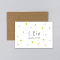 Glückwunschkarte Hurra Emma