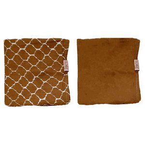 Swaddel/hydrofielde doek 80x80 2er-Pack Once Upon a Dream Hazel Brown