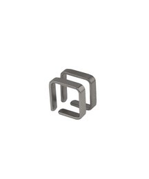 SQUARE fine woman ring