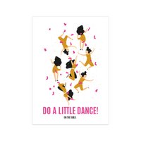 Card Do a little dance, per 10 pieces