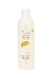 Tea tree shampoo for oily hair, infused with natural tea tree oil to cleanse and balance scalp.