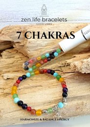 Armband mit 7 Chakren