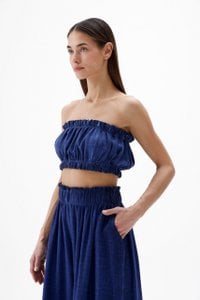 Royal Bandeau Top (3216) 30% linen 70% cotton