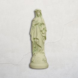 Statuette Mary with flowers