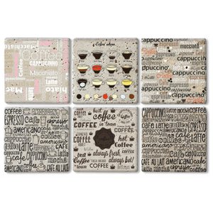 Stone Coaster Set - Anna