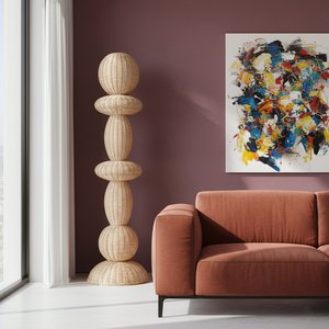 Tao rotan vloerlamp 175 cm