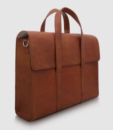 Kuffert LESATH cognac