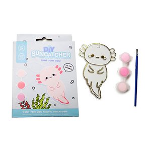 Adoramals Maddie the Axolotl Paint Your Own DIY Suncatcher