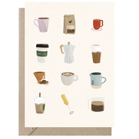 Ansichtkaart | Koffie