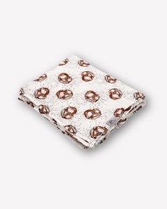 Musselin-Sommerdecke • Brezel