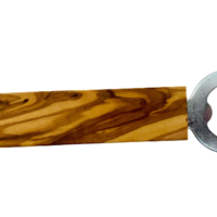 Flaschenöffner Ecki aus Olivenholz