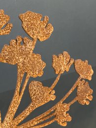 Caña y Hogweed acero corten 90 cm