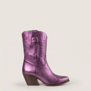 Rio Nova Violet Shine Texan Stiefeletten