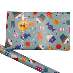 Wrapping paper 'Sweet' - per 10 pieces