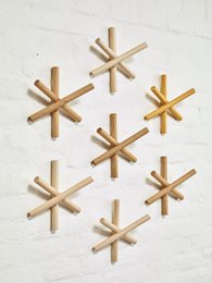 Logs coat hook - Dark