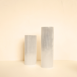 Selenite Lamp Cylinder