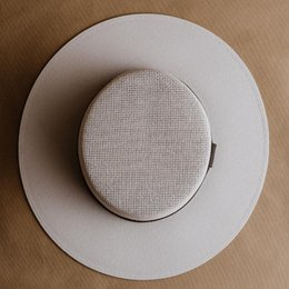 Monterrey · White boater hat