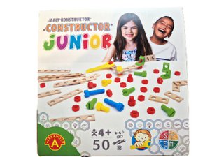 Constructor Junior Houten Constructieset- 50 onderdelen