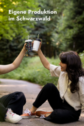NESSUN FALSO ORGASMO - tazza riutilizzabile, caffè da copiare