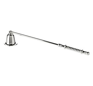 EDZARD candle extinguisher Flame killer Swing, noble silver-plated, tarnish-protected, length 26 cm