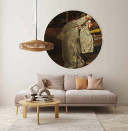 Wall Circle - Kimono Girl - Premium Dibond kvalitet