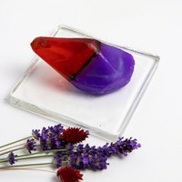 Rode Carneool Kristalzeep