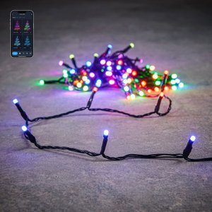 Weihnachtsbaumbeleuchtung Dunkelbraun