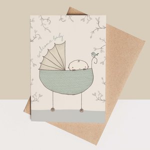 card + envelope - stroller