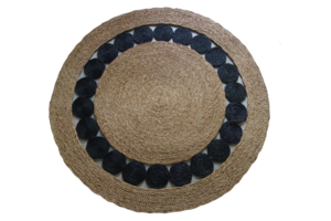 BOHEMIAN DEKEN IN NATUURLIJKE VEZELS