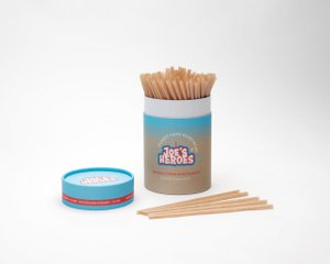 Zuckerrohrstrohhalme 250 Stück 15 cm